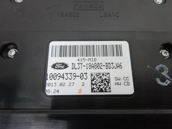 FORD F150 F-150 2013-2014 OEM RADIO BEZEL FACE PLATE 4 SCREEN DL3T-18A802-BD3JA6