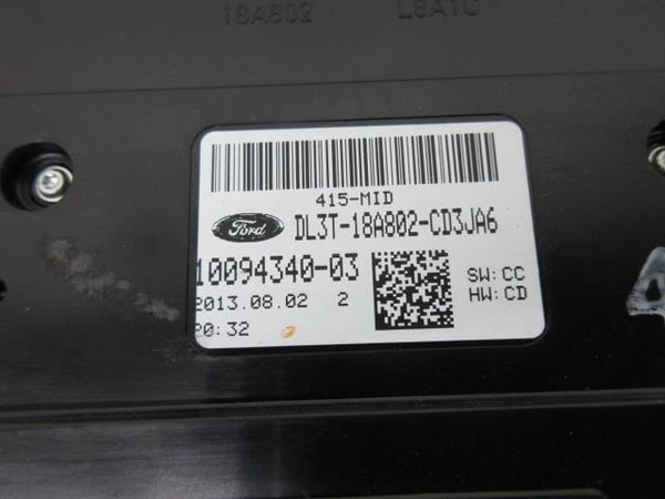 FORD F150 F-150 2013-2014 OEM RADIO BEZEL FACE PLATE 4 SCREEN DL3T-18A802-CD3JA6