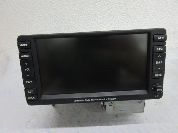 MITSUBISHI LANCER OUTLANDER 2009-2010 OEM NAVIGATION RADIO 7 ¨ SCREEN 8750A183