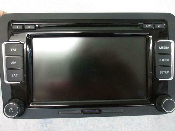 VOLKSWAGEN JETTA 2014-2015-2016-2017 OEM 6CD CHANGER RADIO SCREEN 6.5¨ K0035188H