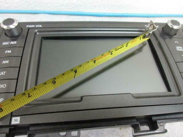 TOYOTA SIENNA 2011-2012-2013-2014 OEM RADIO SCREEN 8 JBL NAVIGATION 86120-08250