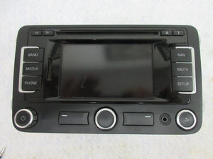 VOLKSWAGEN GOLF JETTA 2010-2012-2017 OEM  RADIO 5 ¨ SCREEN NAVIGATION 1K0035274