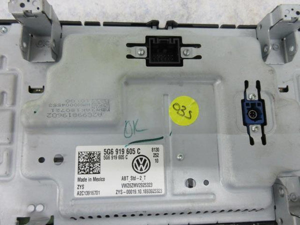 VOLKSWAGEN JETTA  GOLF 2018-2019-2020-2021 OEM APP RADIO 8 SCREEN 5G6 919 605 C