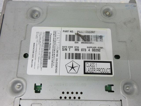 DODGE CHARGER SXT 2011-2012-2013-2014 OEM RADIO RECEIVER SCREEN 8.4¨ UCONNECT