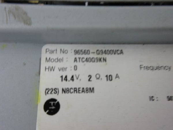 HYUNDAI GENESIS G70 2019-2020-2021 OEM RADIO SCREEN 8 ¨ NAVIGATION 2633442 IKM