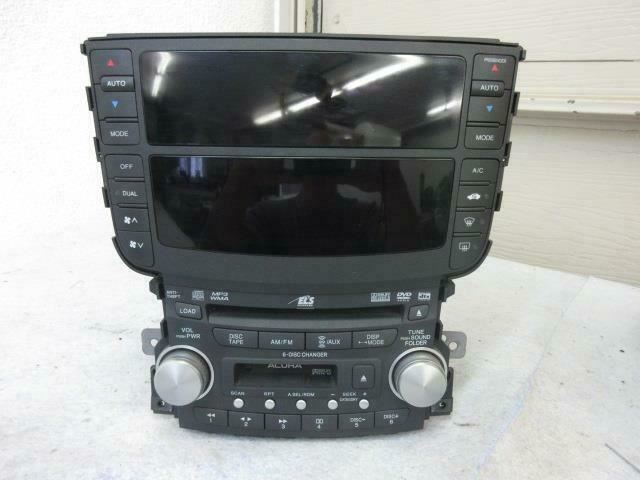 ACURA TL 2007-2008 OEM RADIO RECEIVER 39100-SEP-A100 SCREEN 39050-SEP-A2