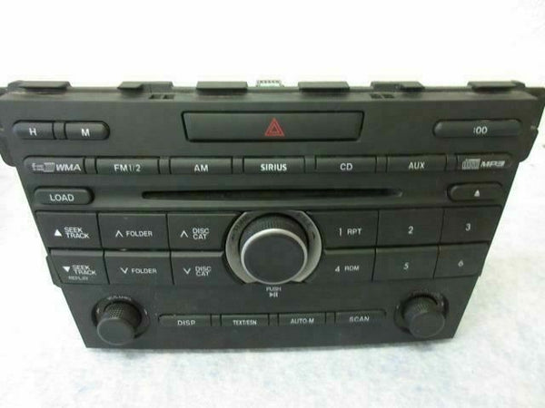 MAZDA CX7 CX-7 2011-2012 OEM RADIO 6 CD CHANGER SIRIUS SATELLITE EH49 66 ARX