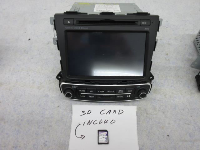 KIA SORENTO 2014-2015 OEM RADIO SCREEN 8 ¨ NAVIGATION INFINITY SD 96560-1UBA3VA