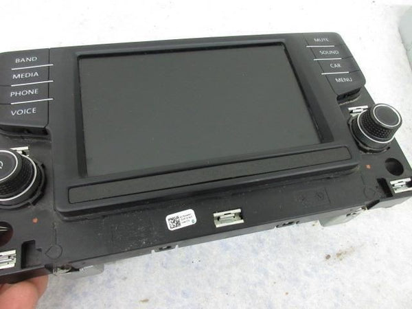 VOLKSWAGEN GOLF 2017-2016 OEM 6.5 " SCREEN 5G0919605H RADIO RECEIVER 3Q0035844A