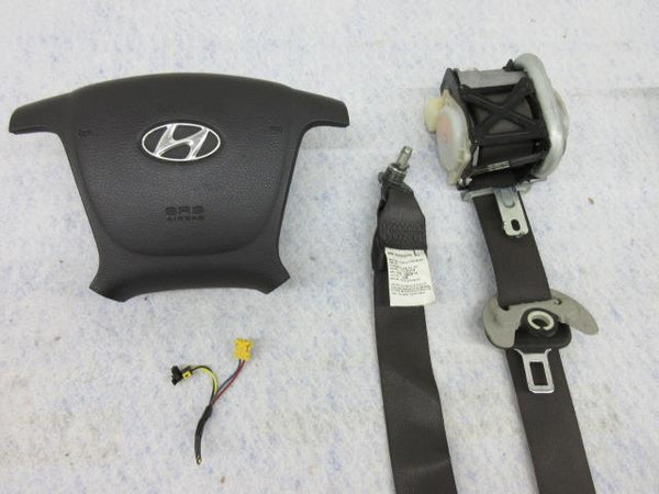 HYUNDAI SANTA FE 2007-2008-2009-2010-2011-2012 BROWN DRIVER STEERING LEFT AIRBAG