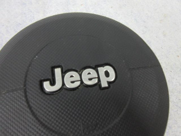 JEEP WRANGLER TJ YJ  BLACK COLOR AIRBAG DRIVER LEFT STEERING WHEEL WITH 2 PLUGS