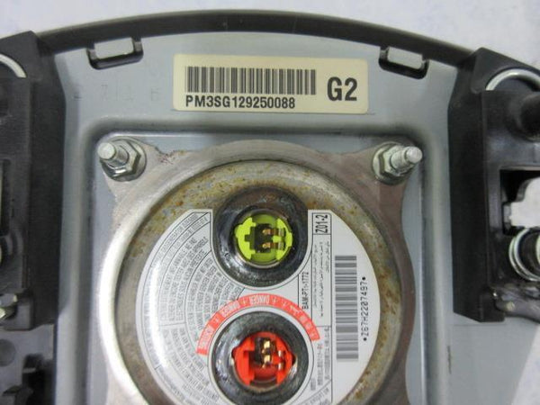 NISSAN S SV SENTRA 2013-2014-2015 GRAY  steering wheel airbag left DRIVER