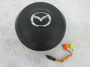 MAZDA 6 MAZDA6 2014-2015-2016 OEM Airbag steering wheel left DRIVER LOGO 100 %