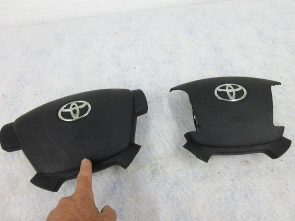 TOYOTA TUNDRA 2008-2011-2012-2013 BLACK Airbag WITHOUT RADIO LEFT steering wheel