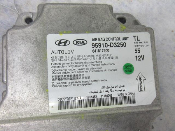 HYUNDAI TUCSON 2016-2017-2018 MODULE 95910-D3250 airbag STEERING WHEEL LEFT LH