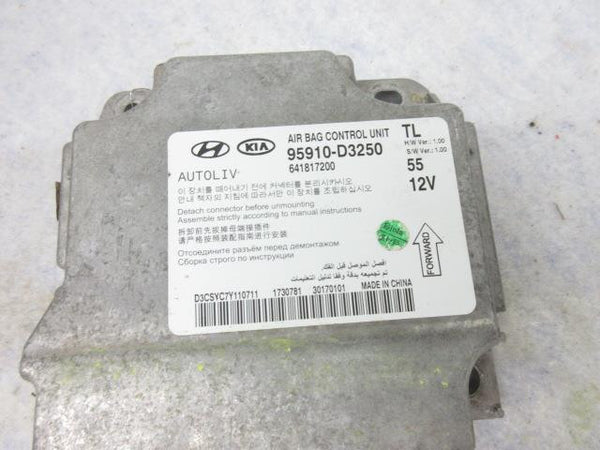 HYUNDAI TUCSON 2016-2017-2018 MODULE 95910-D3250 airbag STEERING WHEEL LH LEFT