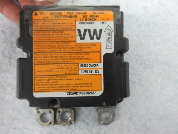 NISSAN VERSA NOTE SEDAN 2014-2015 Airbag Steering wheel DRIVER LEFT BELT MODULE