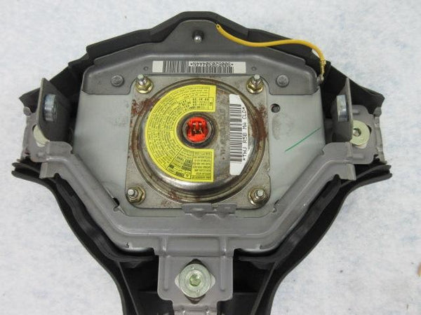 TOYOTA YARIS ECO VITZ  O 3 - O  5 BLACK LEFT DRIVER AIRBAG STEERING WHEEL BELT