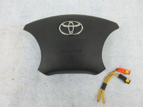 TOYOTA TACOMA 2005-2009-2011 BLACK Airbag WITH RADIO steering wheel LEFT DRIVER