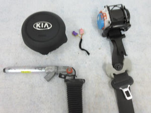KIA SELTOS 2021-2022-2023-2024-2025 LEFT driver steering wheel airbag SET BELT