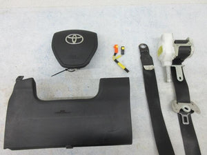 TOYOTA COROLLA 2014-2018 OEM Airbag STEERING WHEEL LH SEAT BELT BLACK LEFT knee