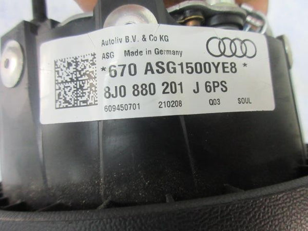 AUDI TT 2008-2009-2010-2011-2012-2013-2014 OEM Airbag steering wheel DRIVER LEFT