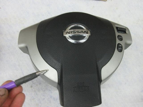 NISSAN ROGUE SV S 2008-2013 ONLY WITH CRUISE LH Airbag steering wheel WIRE CUT