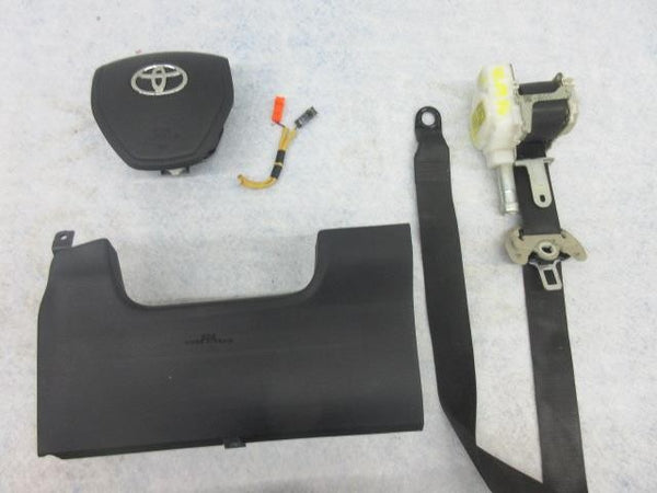 TOYOTA COROLLA 2014-2018 OEM BELT BLACK Airbag STEERING WHEEL LH SEAT  LEFT knee