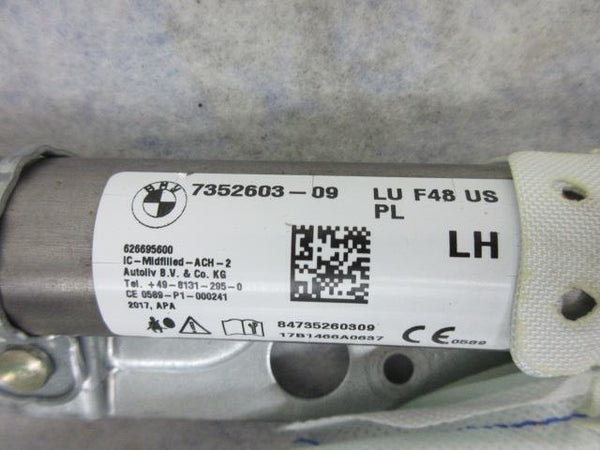 BMW X1 F48 I 6 -2018-2019-2020-2021-2022 OEM LEFT CURTAIN HEAD AIRBAG ROOF