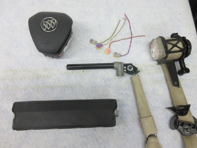 BUICK ENVISION 2019-2020 DRIVER OEM STEERING WHEEL airbag KNEE LEFT  BELTS BEIGE