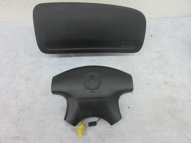 ACURA MDX O 1 - O 2  OEM BLACK LEFT DRIVER STEERING WHEEL DASH PASSENGER AIRBAG