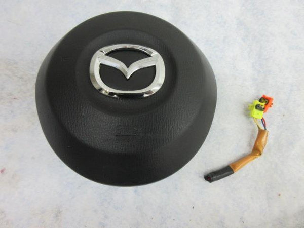 MAZDA 3  MAZDA3 2014-2015-2016 CHROME LOGO 100% Airbag Steering wheel LEFT BELT