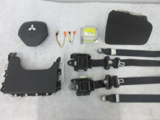 Mitsubishi Mirage HATCHBACK 2014-2024 Airbag steering LEFT wheel knee DASH BELTS