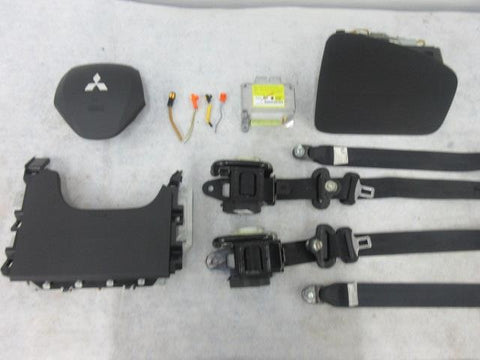 Mitsubishi Mirage HATCHBACK 2014-2024 Airbag steering LEFT wheel knee DASH BELTS