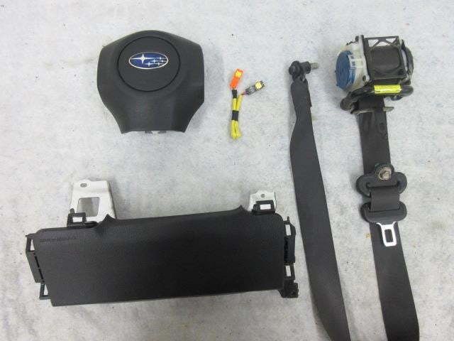 SUBARU WRX STI 2015-2021 steering wheel OEM driver BELT LEFT AIRBAG KNEE AIRBAG