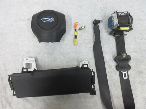 SUBARU WRX STI 2015-2021 steering wheel OEM driver BELT LEFT AIRBAG KNEE AIRBAG