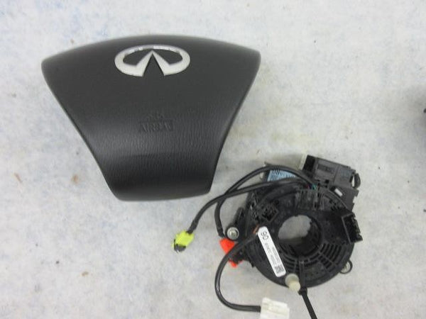 INFINITI JX35 QX60 M37 2013-2018-2019-2020 BLACK STEERING WHEEL LEFT OEM AIRBAG