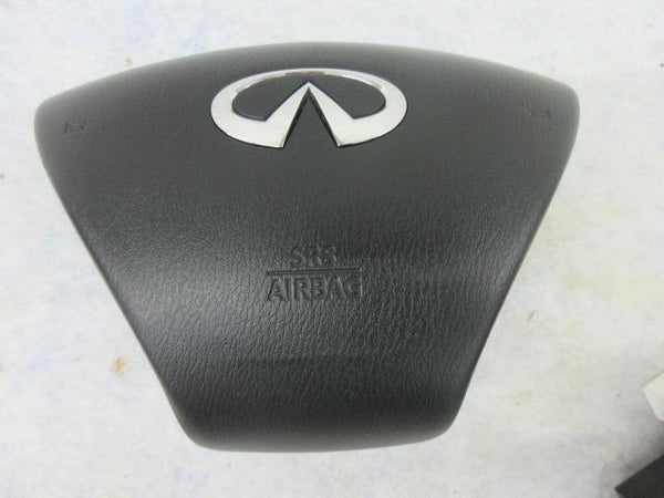 INFINITI JX35 QX60 M37 2013-2018-2019-2020 BLACK STEERING WHEEL LEFT OEM AIRBAG