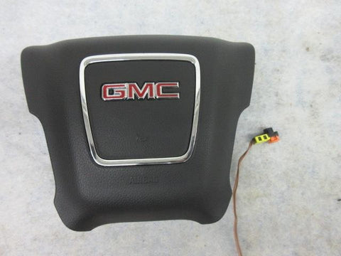 GMC SIERRA 2500 3500 2015-2016-2017-2018-2019 LEFT AIRBAG DRIVER STEERING WHEEL