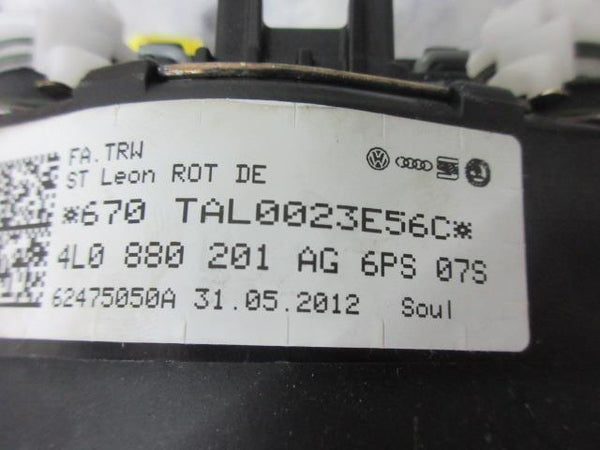 AUDI Q7 2011-2012-2013-2014-2015 LH Airbag steering wheel driver LEFT OEM ROUND
