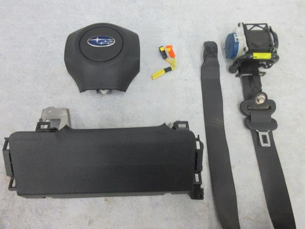 SUBARU WRX STI 2015-2021 steering wheel driver OEM BELT LEFT AIRBAG KNEE AIRBAG