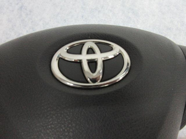 TOYOTA COROLLA S BLACK W/O RADIO O 9 - I  O  LEFT MATRIX L AIRBAG STEERING WHEEL