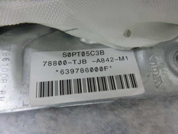 HONDA CIVIC 2016-2017-2019-2018-2020-2021 COUPE 2 DOOR curtain RIGHT airbag HEAD