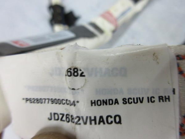 HONDA HRV HR-V 2016-2017-2019-2018-2020-2021-2022 Airbag RIGHT CURTAIN PASSENGER