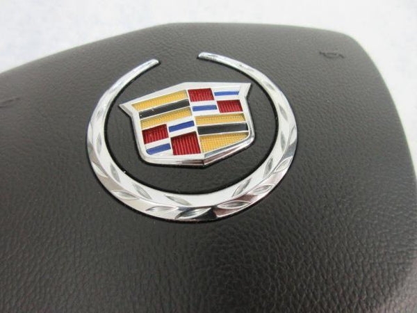 CADILLAC XTS 2018-2019-2020 OEM LEFT AIRBAG STEERING WHEEL DRIVER BLACK