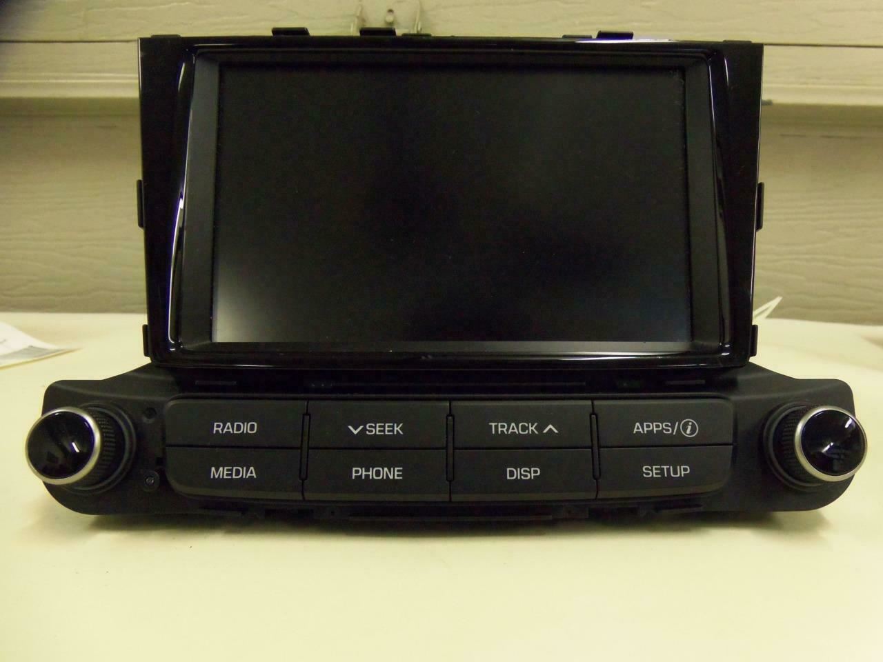 HYUNDAI ACCENT 2018-2019-20 OEM RADIO RECEIVER SCREEN 8¨ APPS NAVIGATION