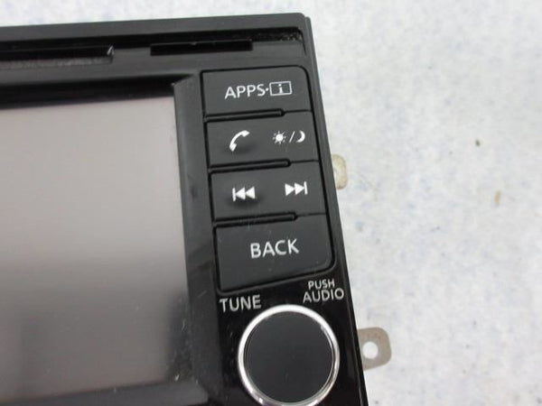 NISSAN VERSA 2015 OEM RADIO W SD SCREEN 5.5 ¨ NAVIGATION APPS SXM  259159MB5A