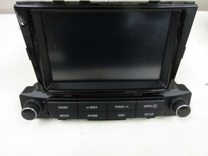 HYUNDAI ACCENT 2018-2019-20 OEM RADIO RECEIVER SCREEN 8¨ APPS NAVIGATION