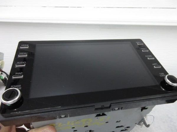 TOYOTA COROLLA 2020-2021 OEM RADIO SCREEN NAVIGATION APPS APPLE CAR 86140-12530