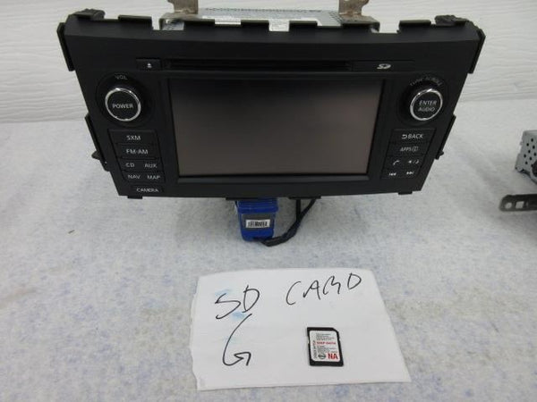 NISSAN ALTIMA 2016-2017 OEM RADIO SATELLITE NAVIGATION SD SCREEN 7 ¨ 259159HT3A